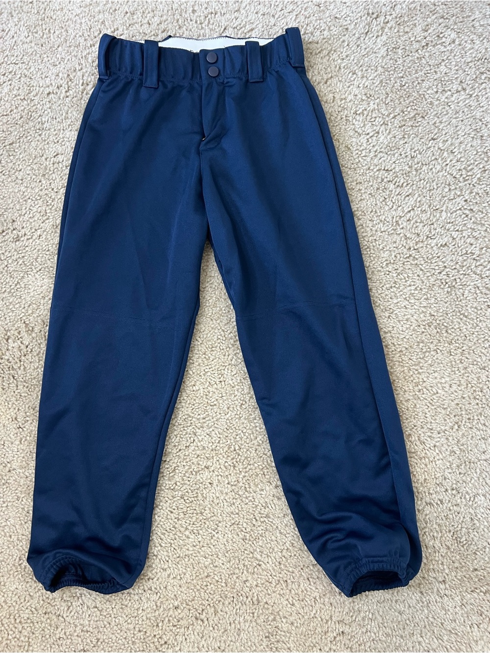 Intensity Girls Navy Low Rise Softball Pants Size Youth Small